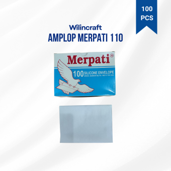Amplop Merpati 110 [ 1 Box isi 100 pcs ]
